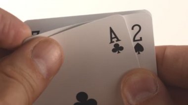 iki Ace ile poker oyunu