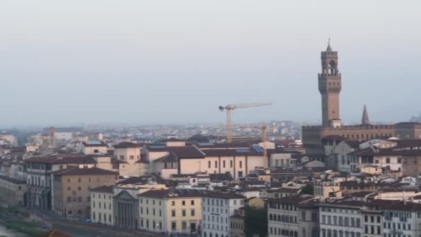 Bela Vista Roma Dia Ensolarado — Vídeo de Stock