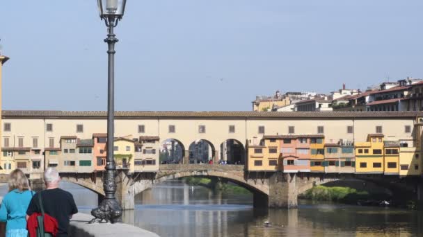 Фотограф Туристи Флоренції — стокове відео