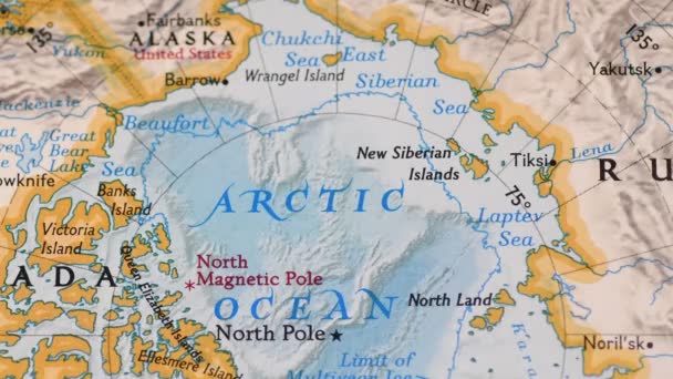 Арктика Мая 2019 Года Война Завоевание Северного Ледовитого Океана — стоковое видео