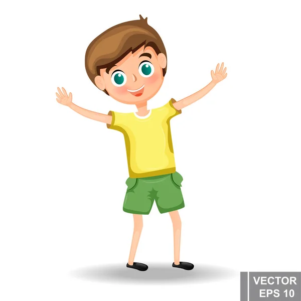 Children. Kid. Happy. Cartoon style. Bright. Character. For your design. Animals
