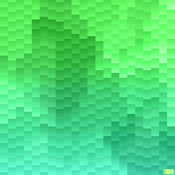 Fondo verde geométrico abstracto. — Vector de stock