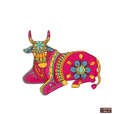 Çiçek desenli Hint.