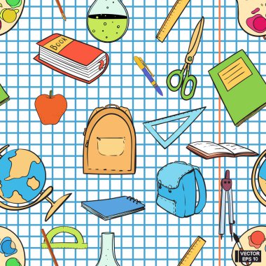 Dikişsiz desen, okula zaman