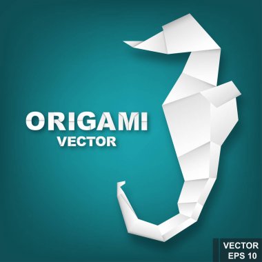 Kağıt. Origami. Etkisi. Parlak. Stil. Tasarımınız için.