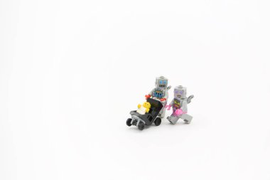 Hong Kong/Çin, 5 Temmuz 2018: Birleştirin Hong Kong.Legos farklı kümesinden Danimarka Lego Group tarafından üretilen plastik inşaat oyuncak popüler bir çizgi vardır, stüdyo çekim Lego halkı