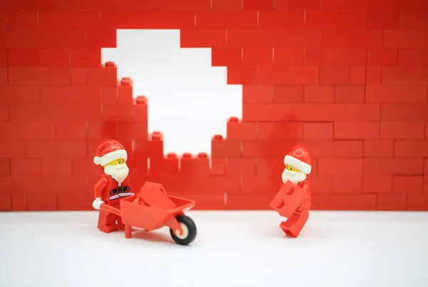 Hong Kong China Novembro 2018 Estúdio Tiro Povo Lego Combinar — Fotografia de Stock