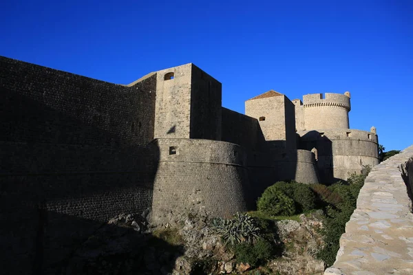 Zamek Dubrovnik Chorwacji — Zdjęcie stockowe