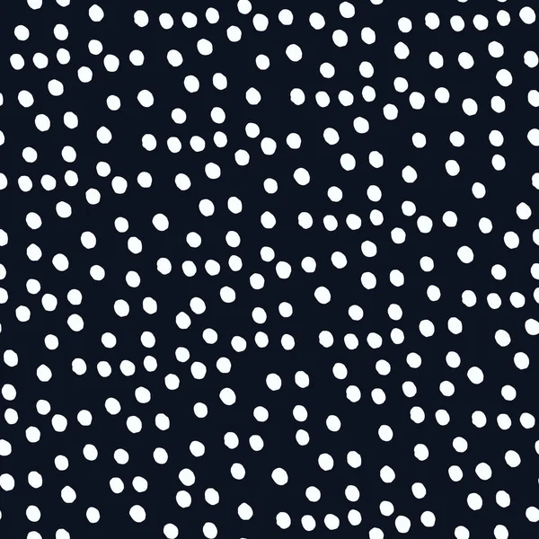 Seamless dotted black and white pattern for surface design and other design projects — Stock Vector