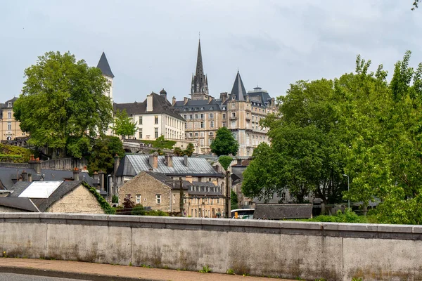 Aquitaine Deki Fransız Kasabası Pau Şehrinin Manzarası — Stok fotoğraf