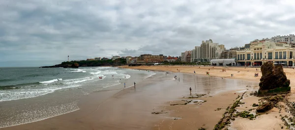Les Vagues Océan Plage Biarritz — Photo