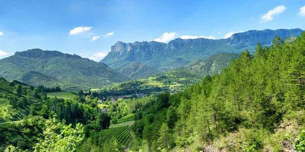 Ett Bergslandskap Drome Frankrike — Stockfoto