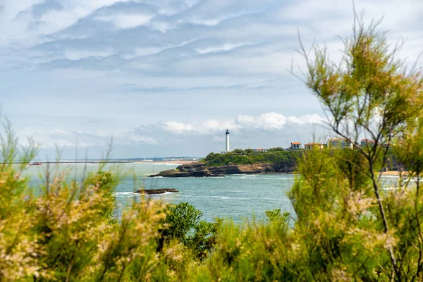 View Lighthouse Biarritz City France — Stock Photo, Image