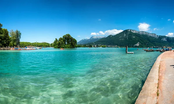 View Lake Annecy French Alps — Stock Photo, Image