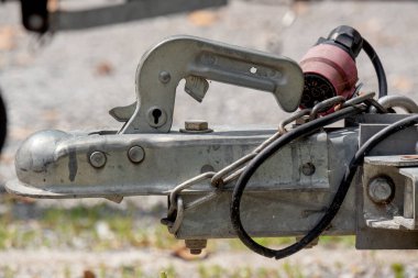 deniz araçları veya diğer bir yakın çekim römork kanca