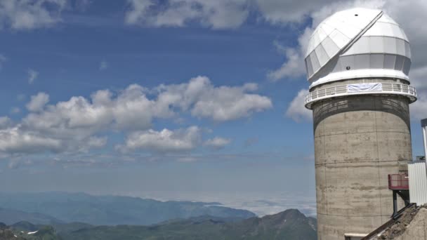 Pic ミディ ビゴール フランス ピレネー山脈の眺め — ストック動画