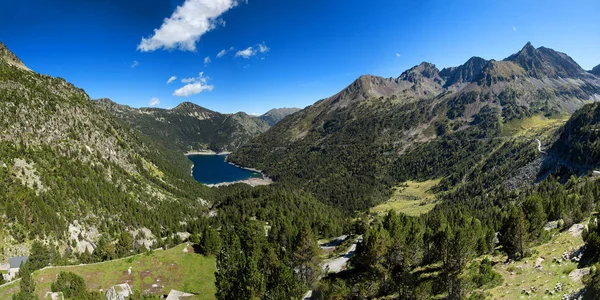 Widok Jeziora Oredon Regionie Pirenejów Francja — Zdjęcie stockowe