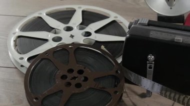 Eski film kamera makaraları filmleri ile 16mm