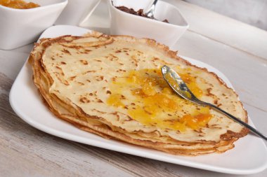 Portakal Reçeli ile lezzetli gözleme