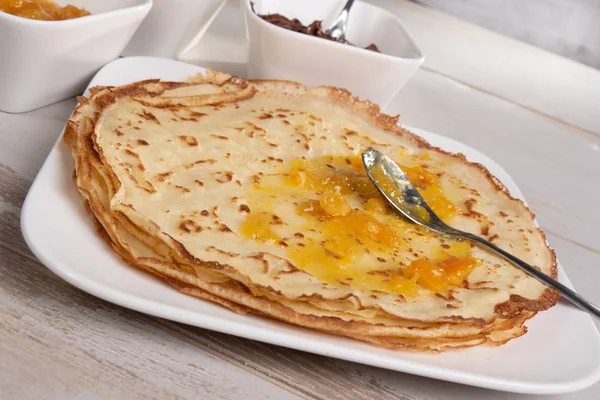 Portakal Reçeli ile lezzetli gözleme