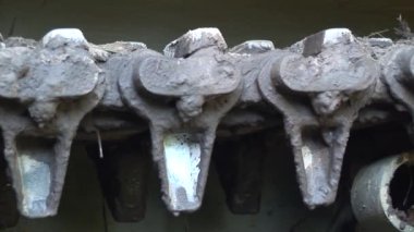 çamur ile tank tırtıl detay