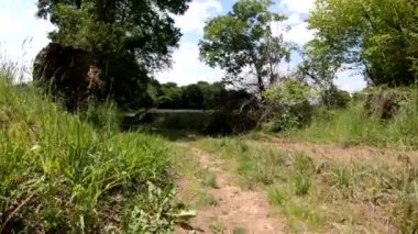 fransa'da kırsal patika