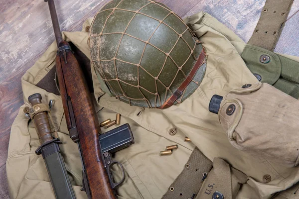 Världskriget två militär amerikansk utrustning — Stockfoto