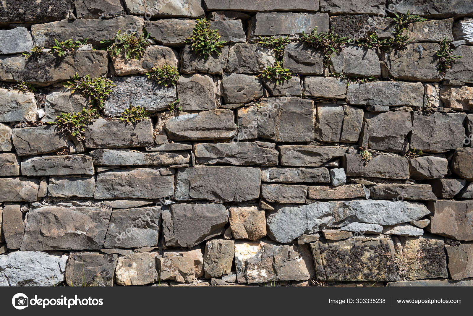 Old Stone Wall Background