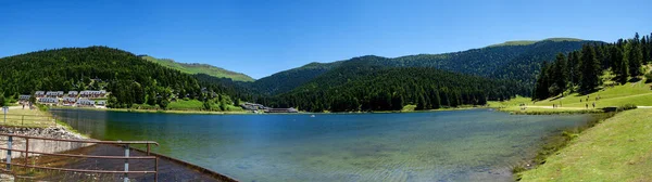 Blick Auf Den See Von Payolle Den Französischen Pyrenäen — Stockfoto