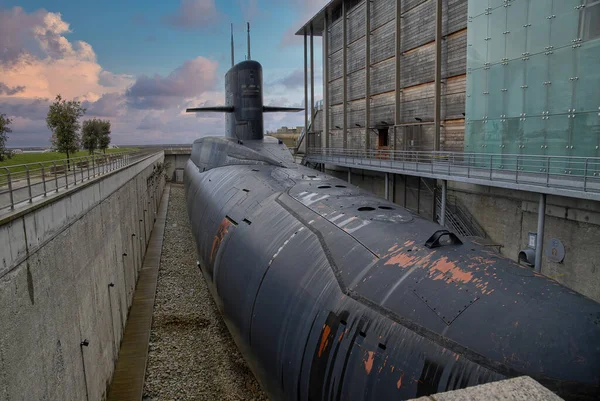 Ssbn Redoutable Cherbourg França — Fotografia de Stock