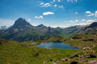 Pic du Midi Ossau ve Ayous Gölü Fransız Pirene dağlarında