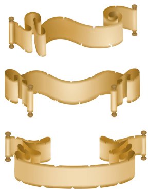 seto eski kaydırma kağıt afiş 