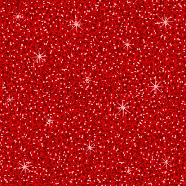 Red Glitter Texture Red Sparkling Pattern — Stock Vector