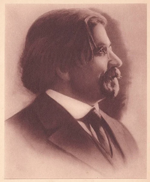 Zsrr Circa 1939 Portret Sholom Aleichem Solomon Naumovich Rabinovich Pisarz — Zdjęcie stockowe