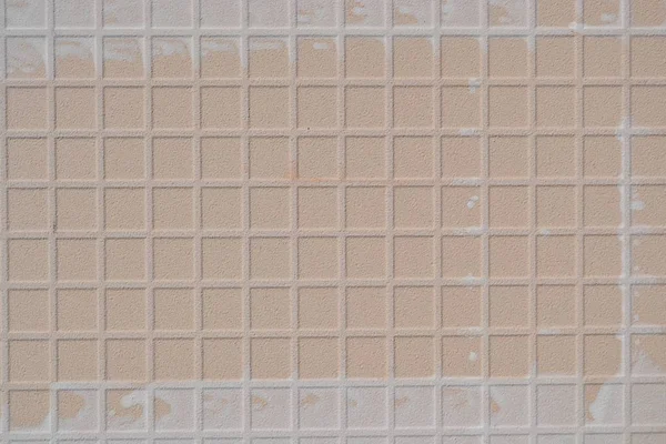 Lato Inverso Della Piastrella Ceramica Piccolo Ornamento Forma Quadrato — Foto Stock