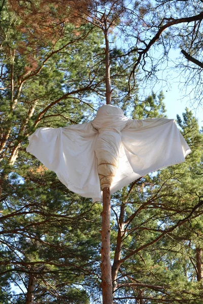 Torum Kan Sanctuary Rag Doll Voorwerp Van Religieuze Aanbidding Van — Stockfoto