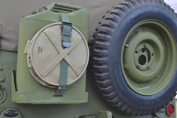 Russland Kemerowo 2019 Geländewagen Der Amerikanischen Armee Des Zweiten Weltkrieges — Stockfoto