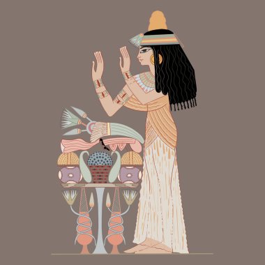 Eski Mısır insanlar çalışma