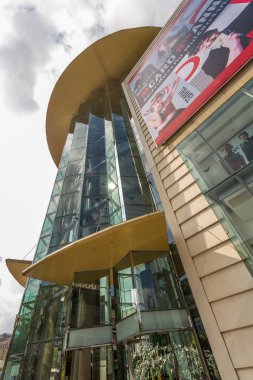 Tayland 30 Ağustos Siam Paragon Alışveriş Merkezi dış 30 Ağustos 2017 Bangkok, Tayland