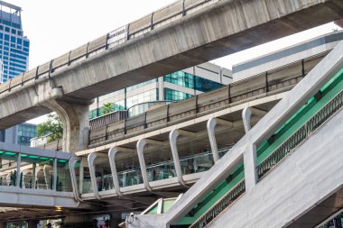 Tayland 30 Ağustos gökyüzü Tren İstasyonu'na 30 Ağustos 2017 Bangkok, Tayland