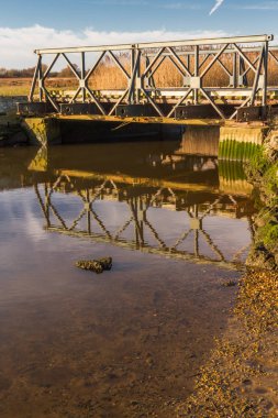 Prototip Bailey nerede icat edilmiştir yakın Köprüsü. Stanpit Marsh, Christchurch, Dorset, İngiltere 