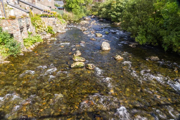 River Afon Glaslyn Beddgelert Snowdonia North Wales United Kingdom — Stock Photo, Image