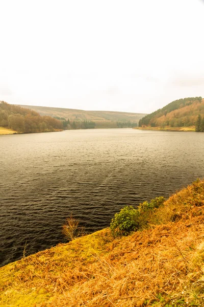 Ladybower Reservoir Sheffield Peak District Derbyshire England United Kingdom — Stock Photo, Image