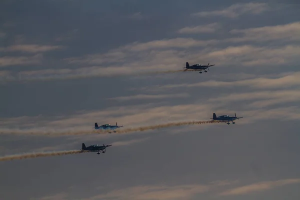 Bournemouth Reino Unido Bournemouth Air Festival 2018 Blades Display Team — Foto de Stock