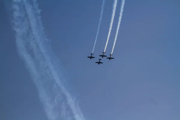 Bournemouth Royaume Uni Bournemouth Air Festival 2018 Les Lames Display — Photo