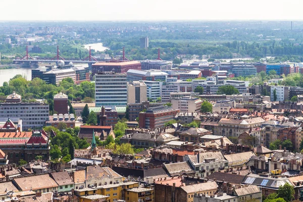 Elevated View Rooftops Budapest Hungary — Stock Photo, Image