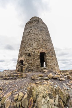 Sahipsiz, Parys dağ, Amlwch, Anglesey, Galler, Birleşik Krallık.