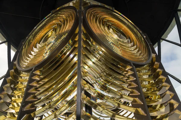Işık demeti odak sağlar ışık evi Fresnel lens.