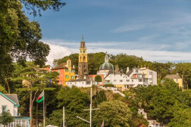 Editorial View of Italianate Village of Portmeirion