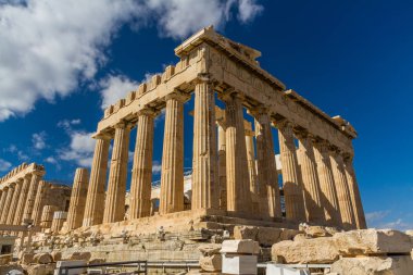 Parthenon Akropolis üzerindeki 